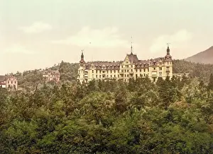 Health Resort Prints: Hohenhonnef Sanatorium on the Rhine