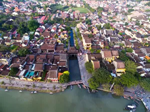 Images Dated 1st January 2016: Hoi An ancient town from highview