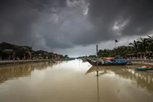 Hoi An Prints: Hoi An Ancient Town on Thu Bon River, Vietnam