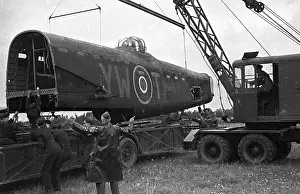 Crane Prints: Hoisting Lancaster