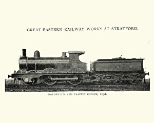 Images Dated 24th January 2017: Holdens Mixed Traffic Engine Victorian Steam Train