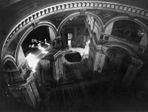 The Blitz World War II (September 1940-May 1941) Gallery: Hole In Floor