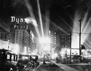 Hollywood Boulevard at Night