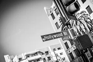 Images Dated 31st August 2014: Hollywood Boulevard Sign