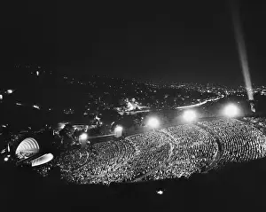 Hollywood Bowl at Night