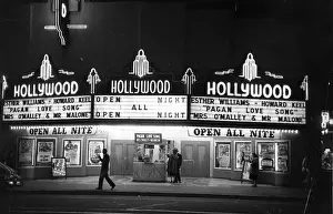 Neon Lighting Prints: Hollywood Cinema