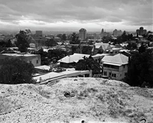 Hollywood After Snow Storm