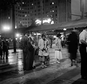 Hollywood Street Scenes At Night