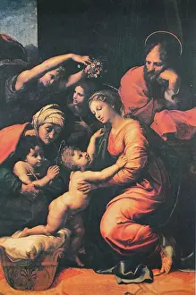 Artists Prints: Holy Family, The Great Holy Family of Francis I by Raffaello Sanzio da Urbino