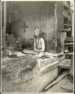Holy Man Of The Burning Ghats