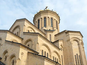 Images Dated 5th December 2016: Holy Trinity Cathedral, commonly known as Sameba, Tbilisi, Georgia