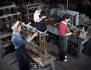 Assembly Line Prints: Home Front Women Workers/Assembly Line