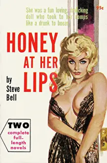Lips Prints: Honey at Her Lips