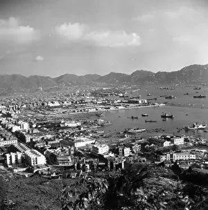 T Chn Hong Kong Prints: Hong Kong Harbour