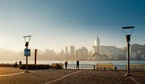 Hongkong convention center from Kowloon side