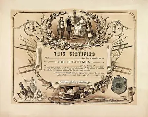 Department Prints: honorable discharge