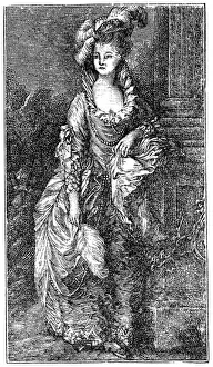 Human Face Prints: The Honourable Mrs. Graham