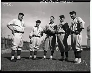 Honus Wagner with Members of Team
