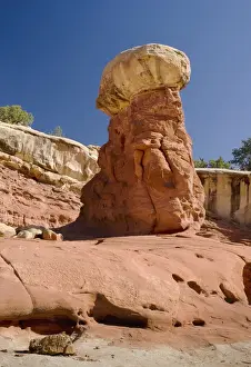Hoodoo In Capitol Reef National Park