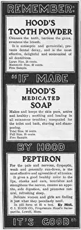 Tooth Prints: Hood's Tooth Powder