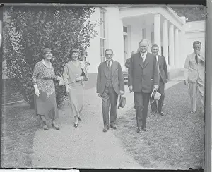 Baker Prints: Hoovers and Bakers Strolling Together