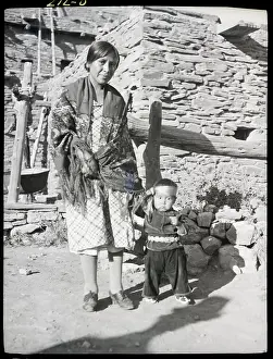 Toddler Prints: Hopi Mother and Child