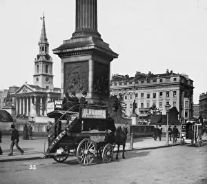 Trafalgar Prints: Horse Bus