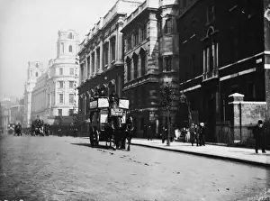 Street Scenes Prints: Horse Omnibus