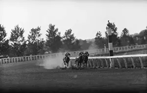 Queens Prints: Horse Race Action on the Track
