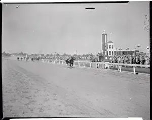 Louisville Prints: Horses Running in A Race