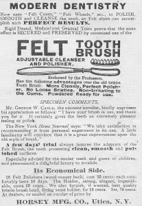 Tooth Prints: Horsey Tooth Polisher