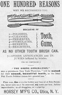 Tooth Prints: Horsey Tooth Polisher