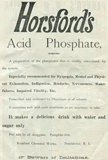 T1710655 Prints: Horsford's Acid Phosphate