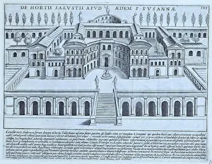 Ethnologies Prints: De Hortis Salustii Apud Aedem S