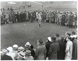 Horton Smith During Golf Tournament