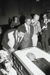 Atlanta Prints: Hosea Williams Viewing Body of Martin Luther King Jr