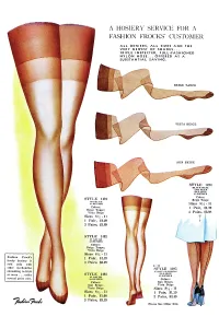 Costume Prints: A Hosiery Service for a Fashion Frocks Customer