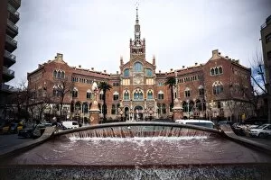 Barcelona Spain Collection: Hospital de la Santa Creu i Sant Pau