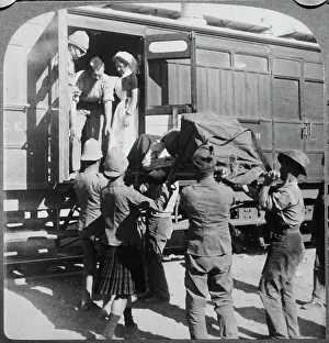 Injured Prints: Hospital Train In South Africa