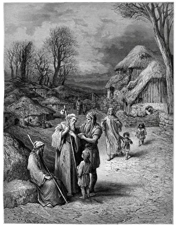 Historical Geopolitical Location Collection: Hospitality of Barbarians to Pilgrims