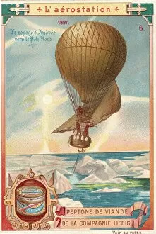 Representing Gallery: Hot Air Balloon Andre Over North Pole