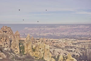 Images Dated 20th January 2015: Hot air ballooning in Cappadocia
