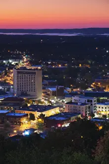 Arkansas Prints: Hot Springs, Arkansas, City View