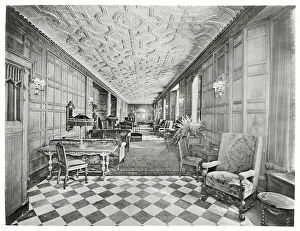Easy Chair Prints: Hotel Lobby in New York