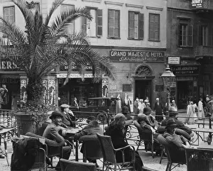 Hotel Terrace In Cairo