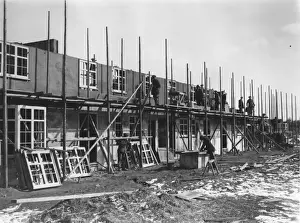 England Format Prints: House Building