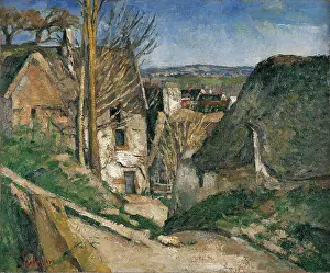Cezanne Prints: The House of a Hanged, by Paul Cézanne, 1873, XIX Century, oil on canvas