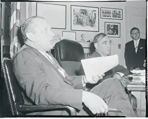 Joseph W Prints: House Minority Leaders Meeting with the Press
