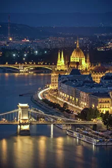 Hungary Collection: House of Parliament in Budapest, Hungary