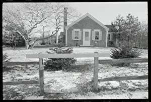 Edgartown Prints: House Where Party was Held
